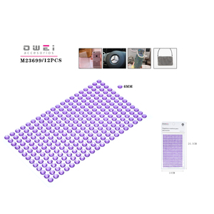 สติกเกอร์ประดับเพชรขนาดเล็กสีม่วง - Product Image 1