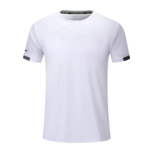Vente en gros de t-shirts blancs de haute qualité pour hommes, sublimation personnalisée, t-shirts vierges, t-shirt surdimensionné pour hommes, livraison DDP - Product Image 1