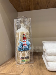 Clear PVC Ice Bag for Wine and Champagne| Leakproof Transparent Plastic Gel Cooler Pouch| Customized Eco-Friendly Towel Gift Bag - Product Image 5