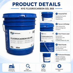 Lubrificanti NYE 868 Grasso a Bassa Volatilità Resistente agli Agenti Chimici per Lubrificazione di Precisione, <span class=keywords><strong>Lubrificante</strong></span> Sintetico in <span class=keywords><strong>Gel</strong></span> PFPE - Product Image 4