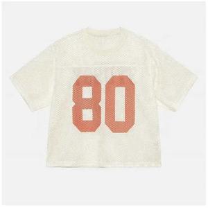 Fabricants de maillots de football américain de haute qualité Sublimation en maille respirante Street Wear Séchage rapide - Product Image 1