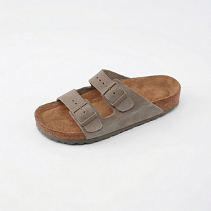Sandalias de Corcho y Cuero Genuino Personalizadas, Estilo Alemán, Plantilla Ergonómica, Ajustables, para Hombre y Mujer, Sandalias de Playa, OEM ODM - Product Image 2