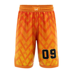 Pantalones Cortos de Baloncesto para Hombre, Talla Grande, 100% Poliéster, Transpirables, Ecológicos, con Estampado Personalizado de 4 Juegos, Precios al por Mayor - Product Image 2