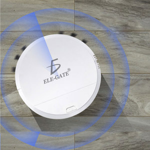 White Rechargeable Smart Robot Vacuum Cleaner USB Power Source Automatic Cleaning Navigation Wet <b>Dry</b> <b>Mopping</b> for Hotels - Product Image 5
