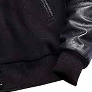 Concevez votre propre veste universitaire de haute qualité en cuir véritable manches personnalisé College Letterman veste pour hommes Varstiy vestes hommes - Product Image 6