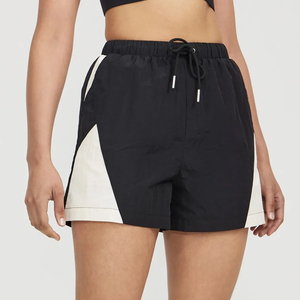 Conjuntos Deportivos Cortos de Verano para Mujer, Talla Grande, Estampados o Lisos, con Cremallera, de Nailon, al por Mayor - Product Image 5