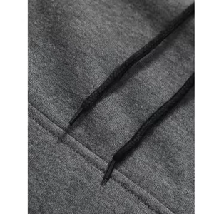 Sweat à capuche unisexe personnalisé streetwear par sublimation, coupe classique de haute qualité, 100 % coton molletonné/éponge française, séchage rapide, hiver - Product Image 4