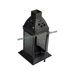 Linternas decorativas de velas de té de hierro de nuevo diseño para el hogar, sala de estar, dormitorio y restaurante - Product Image 3