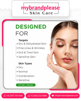 Votre Logo Sérum Visage 2% Acide Hyaluronique + PGA Infusé à la Pastèque Hydratant pour le Visage Unisexe 30mL