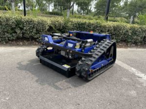 Ce EPA phê duyệt tất cả các địa hình Máy cắt cỏ nông nghiệp cao su theo dõi điều khiển từ xa Robot Máy cắt cỏ - Product Image 6