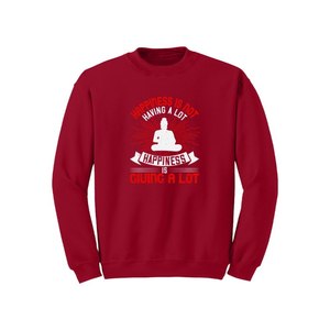 Sudadera de mezcla de algodón Estilo informal Temas de Buda Imprimir 12 opciones de color 260-280 GSM Colocación de diseño personalizable para invierno - Product Image 4