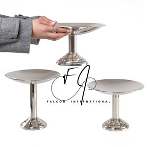 Juego de 3 soportes exclusivos de decoración de pasteles de acero inoxidable de calidad diferentes tamaños soporte de pastel de Metal - Product Image 2