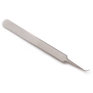 Pince à épiler d'extension de cils Offre Spéciale populaire pointe de fibre conception personnalisée pince à cils en acier inoxydable - Product Image 4