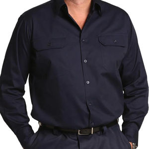 Chemise de Mécanicien à Manches Longues en Gros Respirante Haute Visibilité Polyester Vêtement de Travail Industriel pour Garage et Atelier de Réparation Automobile - Product Image 2