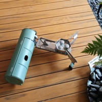 Vente en gros d'usine, réchaud à gaz butane portable pliable 3500W, acier inoxydable de haute qualité, facile à utiliser pour la cuisine en plein air