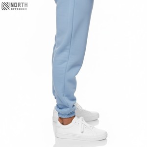 Nouveau survêtement d'hiver élégant 2025 pour homme, en coton uni, vente en gros, couleur personnalisée, vêtements de sport, pantalon de survêtement, vêtements de fitness - Product Image 6