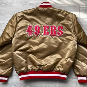 เสื้อแจ็คเก็ตวาร์ซิตี้ผู้ชายแบบลำลองสั่งทำพิเศษ คอตั้ง คุณภาพพรีเมียม มีให้เลือกหลายสี - Product Image 1