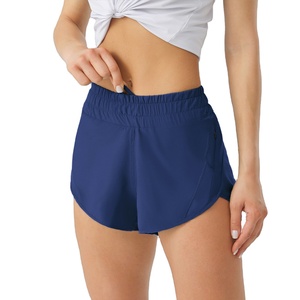 Ensemble deux pièces de shorts cyclistes personnalisés avec logo, été, pour femmes - Product Image 2