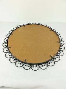 Miroir rond en fer forgé années 70 - Product Image 5