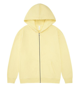 Sweats à capuche épais de haute qualité pour hommes Fabrication sur mesure durable Prix d'usine Logo personnalisé Option Sweats à capuche zippés pour hommes - Product Image 5