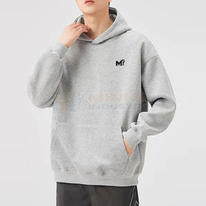 Sweat-shirts surdimensionnés en coton 100% personnalisés, basiques, en coton mélangé, légers, de qualité supérieure - Product Image 4