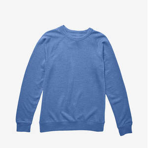 Suéter Nuevo de Algodón Azul Marino para Hombre, Talla Mediana, Lane Seven LS13004, Sudadera Unisex de Cuello Redondo de Felpa Francesa - Product Image 1