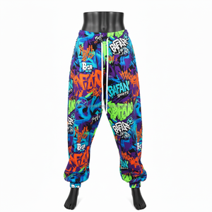 Heavy Fleece Jogger Pant 320 GSM Tela de mezcla de algodón Ropa de invierno cómoda Logotipo personalizado Pantalones de hombre lavados con diamantes de imitación - Product Image 1