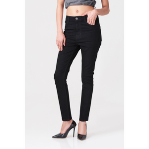 Walgo Jeans skinny noir pour femme - Product Image 2