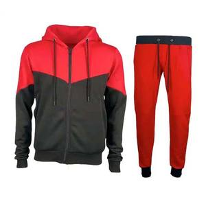 Conjunto Deportivo Personalizado para Hombre, con Capucha y Cierre de Cremallera, Ligero, de Algodón, para Entrenamiento, Correr, Dos Piezas, Invierno - Product Image 4