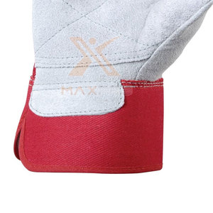 Gants de travail en cuir de qualité supérieure, ignifuges, imperméables, antidérapants, avec manchette de sécurité, personnalisables pour une utilisation à usage général - Product Image 6