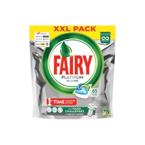 For Platinum Plus Eco-Friendly All in One Dishwasher Gel Lemon 63 Count - Product Image 1