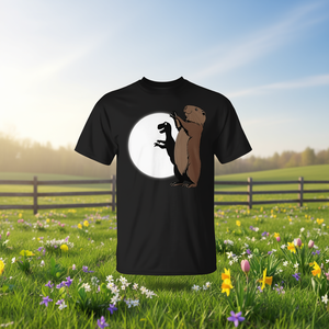 T-shirt con fantasia di dinosauro per il Giorno del Marmottone - Prodotto Promozionale Premium - Product Image 3