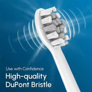 Clean Comfort 2pcs Oral-B Compatible Medium Bristle Electric <b>Toothbrush</b> <b>Head</b> with 1 Year Warranty for Hotel & Household Use - Product Image 5