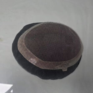 Perruque et patchs de cheveux 100% humains Remy indiens, prothèse, ondulation naturelle, ondulation profonde, cheveux Taz Bangladesh, bonnet U-Part, écologique - Product Image 6