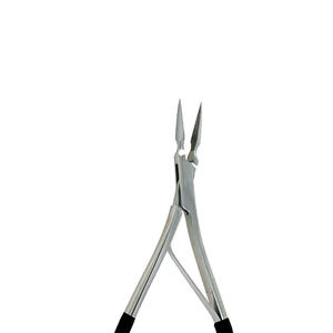 Pince à éclats à poignée enduite noire Double ressort en acier inoxydable Virtus Splinter Forceps Box Joint - Product Image 5