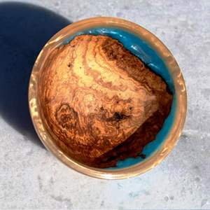 Compre tazón con resina epoxi y tazón de madera y resina brillante de laca en línea al mejor precio Tamaño de producto personalizado Hecho en India - Product Image 6