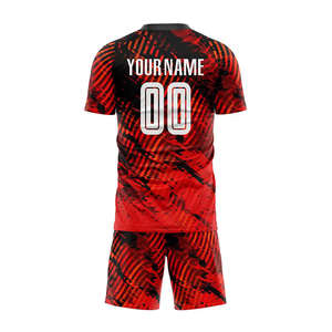 Conjuntos de uniformes de fútbol personalizados de alta calidad Unisex verano invierno fútbol Jersey Kit fábrica al por mayor ropa de fútbol servicio OEM - Product Image 6