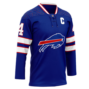 เสื้อฮ็อกกี้น้ำแข็งของผู้ชายเสื้อฮ็อกกี้น้ำแข็งแบบระเหิด - Product Image 5