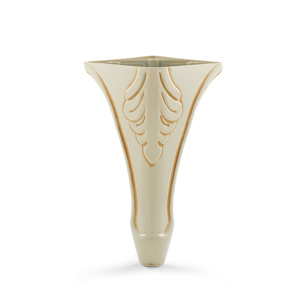 ขาเฟอร์นิเจอร์พลาสติกเนอร์กิส 20 ซม. สีครีมคาปูชิโน่ ทนทาน ลายดอกกุหลาบ ดีไซน์แบบดั้งเดิม สำหรับโต๊ะอาหาร โต๊ะกาแฟ ตู้ - Product Image 1