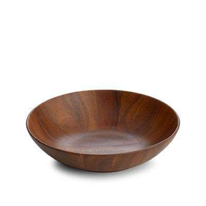 Top Selling 25cm Acacia Wood Salad Bowl <b>Platter</b> Handmade in India Polished Technique for Party Soup Occasions - Product Image 6