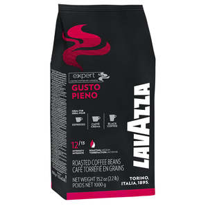 กาแฟแบบหยอดเหรียญของ Lavazza Crema & AROMA Expert เมล็ดกาแฟ1กก. ราคาโรงงานขายดีกาแฟสดคั่วสดแบบพรีเมี่ยม - Product Image 1