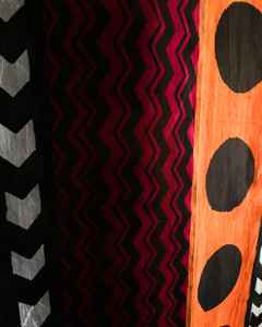 Châle carré en soie fait main Collection de créateurs de printemps Arbres de la forêt d'automne Imprimé Nouvelle arrivée du fabricant indien - Product Image 5