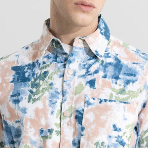 Veste en jean surdimensionnée gaufrée, design déchiré personnalisé, unisexe, style streetwear, 100% coton, vente en gros pour hommes et femmes, essentiel pour l'hiver - Product Image 6