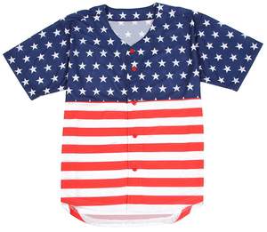 Maillot de Baseball américain, vente en gros, pas cher, prix d'usine, Sublimation personnalisée, pour hommes - Product Image 1