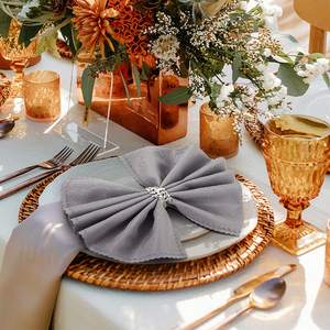 Juego de tres servilletas de acero inoxidable hechas a mano, con esmalte Floral, de fábrica, de alta calidad - Product Image 6