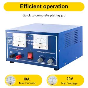 Máquina Pequeña de Galvanoplastia Boasta 15V 10A Equipo para Enchapado en Oro, Plata, Metal, Acero y Aluminio Herramienta de Joyería para Orfebre - Product Image 6