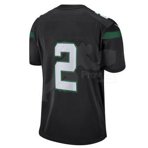 Jersey de fútbol americano personalizado de alta calidad, aparejos de manga corta, fábrica de sarga, venta al por mayor, uniforme de alta visibilidad - Product Image 2