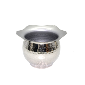 Home Decoration Aluminum Round Votive Nickel Finished Candle <b>Stand</b> for Tabletop Decoration Handmade Bulk - Product Image 2