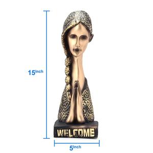 Tableware Showpiece Lady Figurine Decorative Sculpture And Home Accent Wholesale Price <strong>Cute</strong> Girl Sculpture And <strong>Object</strong> Hot Sale - Product Image 1