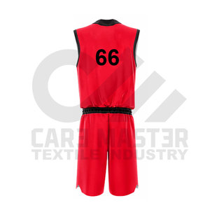 Conjunto de Uniforme de Baloncesto Unisex Más Vendido con Manga Corta, Talla Grande, Logotipo Personalizado para Entrenamiento de Equipo - Product Image 5